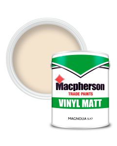 MACPHERSON MATT VINYL EMULSION MAGNOLIA 5ltr