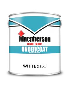 MACPHERSON UNDERCOAT PAINT WHITE 2.5ltr