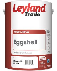 LEYLAND TRADE EGGSHELL MAGNOLIA 5 ltr