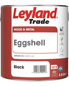 LEYLAND TRADE EGGSHELL BLACK 2.5ltr