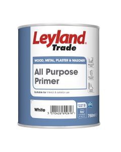 LEYLAND TRADE ALL PURPOSE PRIMER WHITE 750ml