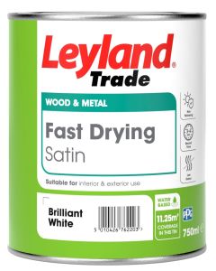 LEYLAND TRADE FAST DRYING WATER BASED SATIN 750ml