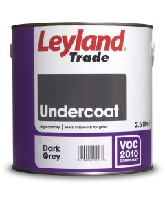 LEYLAND TRADE UNDERCOAT  DARK GREY 2.5ltr