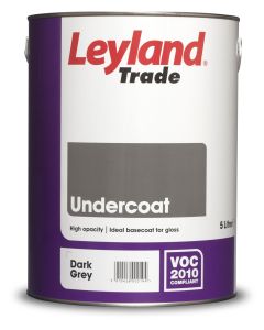LEYLAND TRADE UNDERCOAT  DARK GREY 5ltr