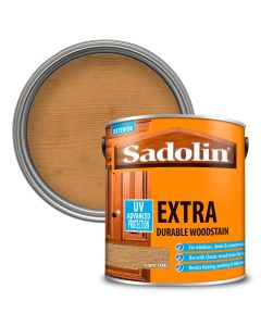 SADOLIN WOOD STAIN (EXTRA) 2.5ltr LIGHT OAK
