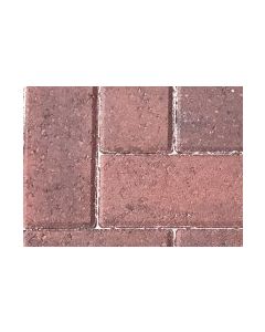 CALEDONIAN RECTANGULAR MONO BLOCK PAVING 200 x 100 x 50mm - BRINDLE