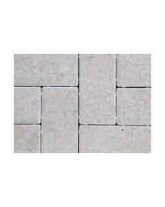 CALEDONIAN RECTANGULAR BLOCK PAVING 200 x 100 x 50mm - GREY