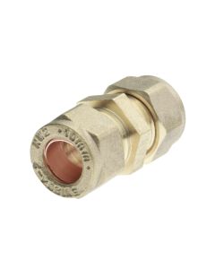 METAL COMPRESSION COUPLER 22mm