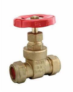 BRASS GATE VALVE 15mm