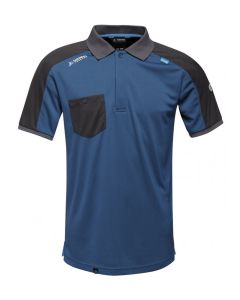 REGATTA OFFENSIVE WICKING POLO BLUE WING LARGE