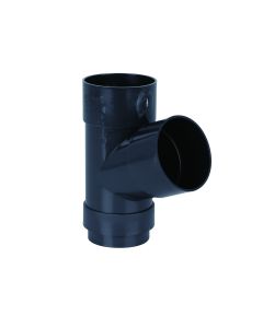RAINWATER 68 x 68mm  DOWNPIPE BRANCH 112.5 DEG - ANTHRACITE GREY