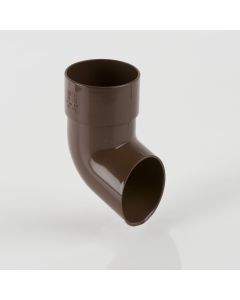 RAINWATER 68mm ROUND DOWNPIPE SHOE - BROWN