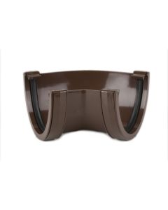 RAINWATER DEEPSTYLE 135 DEG GUTTER ANGLE BROWN