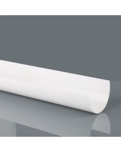 RAINWATER DEEPSTYLE 4m GUTTER WHITE