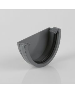 RAINWATER DEEPSTYLE EXTERNAL STOPEND GREY