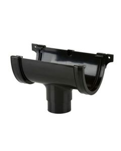 RAINWATER DEEPSTYLE RUNNING OUTLET BLACK