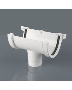 RAINWATER DEEPSTYLE RUNNING OUTLET WHITE