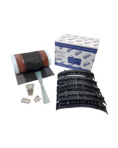 DRY RIDGE KIT BLACK WITH INTEGRATED CLIPS 6M