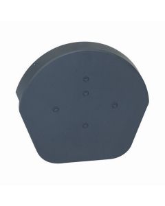 EASY-TRIM HALF ROUND RIDGE CAP - GREY
