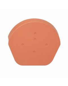 EASY-TRIM HALF ROUND RIDGE CAP - TERRACOTTA