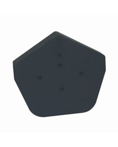 EASY-TRIM MODERN ANGLED RIDGE CAP - BLACK