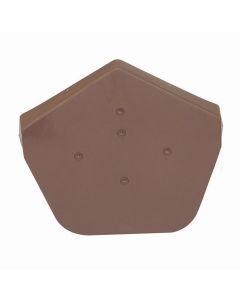 EASY-TRIM MODERN ANGLED RIDGE CAP - BROWN