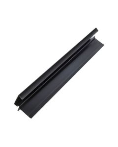 UNI LINE CONTINUOUS VERGE TILE T STRIP BLACK