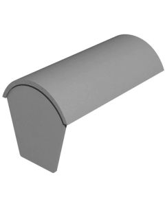 MARLEY SEGMENTAL BLOCK END RIDGE - GREY