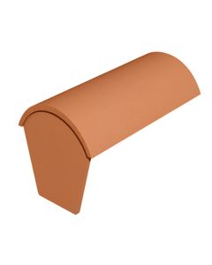 MARLEY SEGMENTAL BLOCK END RIDGE - MOSBUROUGH RED