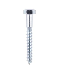 TIMCO COACH SCREW - BZP 10.0 x 50 4 / BAG