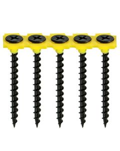 TIMCO COLLATED DRYWALL SCREW 3.5 x 55mm BLACK PHOSPHATE COURSE THREAD QTY 1000