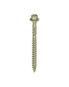 TIMCO INDEX TIMBER SCREW HEX - GRN 6.7 x 75 50 / BOX