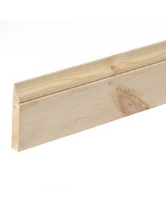 RED PINE OGEE SKIRTING     15 x 95mm