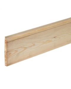 RED PINE OGEE SKIRTING     15 x 145mm