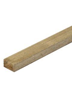 25 x 38mm WHITE WOOD SAWN AND TREATED TIMBER