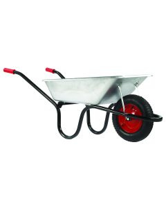 85ltr HEAVY DUTY BUILDERS WHEELBARROW GALVANISED