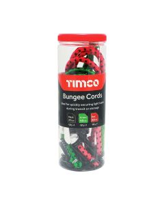 TIMCO VETO BUNGEE CORDS - MIXED PACK 8PCS
