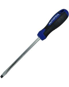 FAITHFULL SOFT GRIP SCREWDRIVER FLARED 125 x 6.5mm
