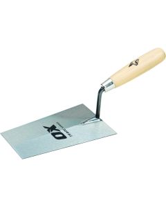 OX - TRADE BUCKET TROWEL - WOODEN HANDLE
