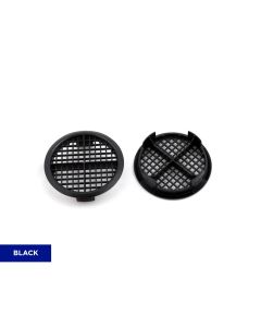 TIMLOC CIRCULAR SOFFIT VENT BLACK