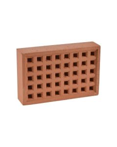 AIRBRICK SQUARE HOLE RED 215 x 140mm