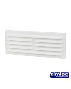 1207F W/B/T WHITE LOUVRE VENT 9' x 3'