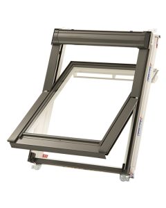 KEYLITE CENTRE PIVOT WHITE PAINTED WINDOW WCP-04-HT   780 x 980mm