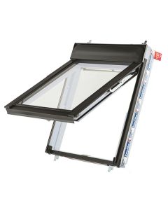 KEYLITE TOP HUNG WHITE PAINTED WINDOW WFE-01C-HT   550 x 1180mm