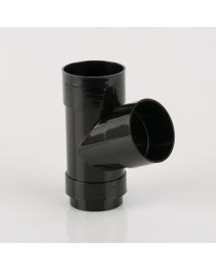 RAINWATER 68 x 68mm DOWNPIPE BRANCH 112.5 DEG