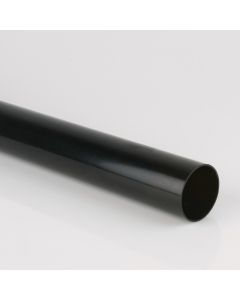 RAINWATER 68mm X 4M P/E ROUND DOWNPIPE