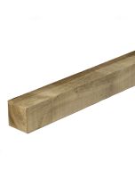 TANALISED TREATED FENCE POST  75 x 75mm  -  GREEN