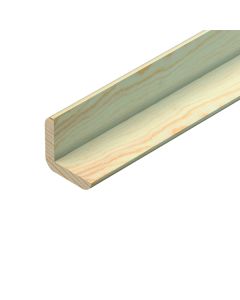 PINE CUSHION CORNER MOULDING 21 x 21mm x 2.4m  -  TM502
