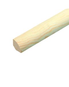 PINE QUADRANT MOULDING 6 x 6mm x 2.4m  -  TM972