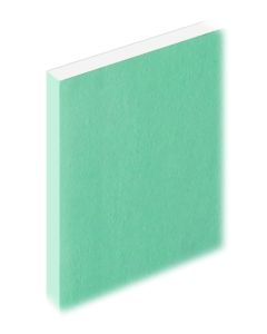 KNAUF PLASTERBOARD - MOISTURE RESISTANT T/E     12.5 x 1200 x 2400mm